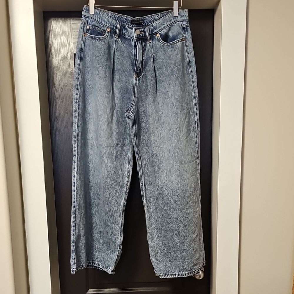 SINCERELY JULES Wide Leg Blue Jeans